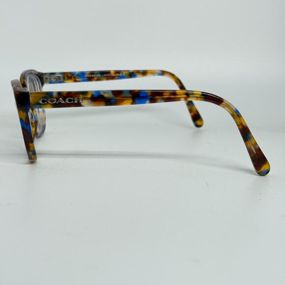 Coach HC 6102 Eyeglasse Frames Only 5549 Blue Tortoise 51-18-140 Full Rim 19230 - Picture 2 of 8